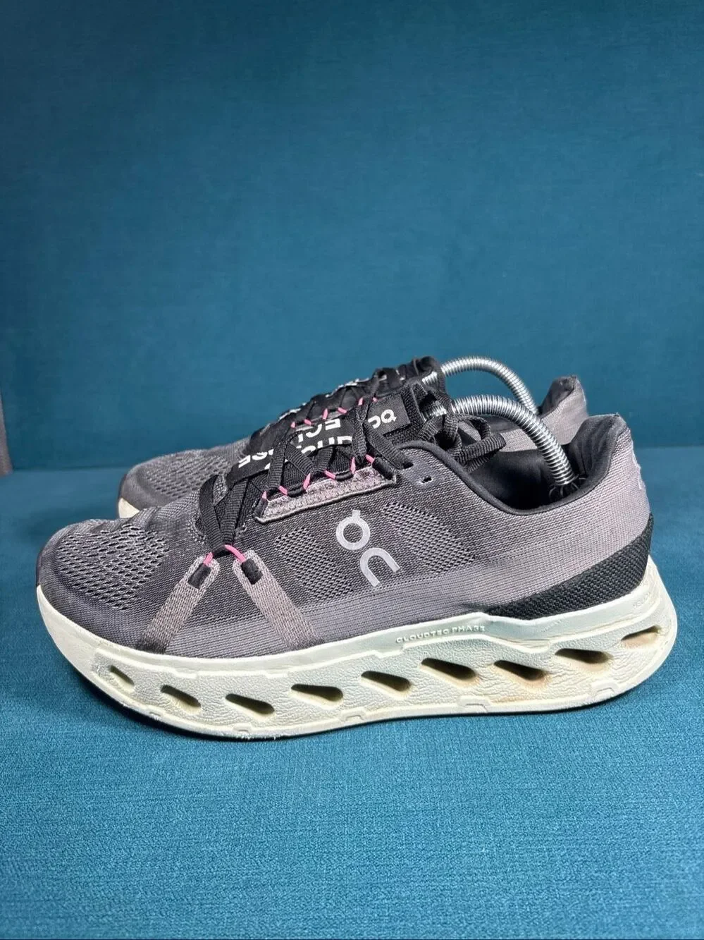 On Running Cloudsurfer 7 Iron Black Men's Size 10 Shoes 3MD30092551